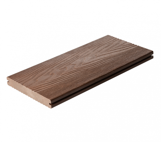 Террасная доска дпк Полнотелая 3-D Polywood Massive Какао
