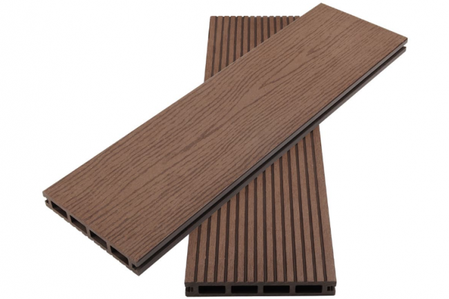 Террасная доска из ДПК  WOODVEX Select Темно-коричневый